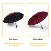 Paraguas a prueba de viento Paraguas plegable automático Mujer Hombre Doce Hueso Coche Lujo Grandes Hombres de Negocios Lluvia Mujeres Regalo Parasol 230920