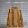 Moda Uomo Donna Maglioni firmati Completo di lusso lettera jacquard Pullover di lana Felpa con cappuccio da uomo Felpa in cashmere Maglione cardigan lavorato a maglia