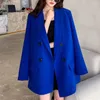 Frauen Anzüge 2023 Blau Anzug Jacke Für Frau Frühling Und Herbst Koreanische Lose Beiläufige Kleine Blazer Mujer