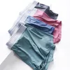 4 stks Mannen Ondergoed Ijs Zijde Boxers Slipje Comfortabele Heren Onderbroek Sexy Effen Merk BoxerShorts Mannen Modale Eenvoudige Boxer259S