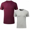 Magliette da uomo T-shirt da uomo a maniche corte in tinta unita 28-35