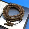 Genuine Chinese Kynam Prayer Buddha beads bracelet Neacklace Kyara Oudh Wood Bangle Gift For Men and Womeng Qinan