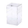 Reptielbenodigdheden Kweekbox Acryl Spider Hagedis Schorpioen Enti's Gemonteerd Transparant Insect Ademend Terrarium 230920