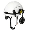 Helmets ABS with Fan Climbing Steeplejack Worker Protective Helmet Hard Hat Cap Outdoor Construction Safety Supplies