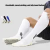 Protective Gear 1 Pair Sports Non Slip Grip Soccer Socks Breathable Knee High Towel Bottom Cycling Hiking Sport Training Long Football 230921