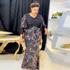 Plus size Jurken MD Afrikaanse maat Avond Dames Bruiloft Lange luxe paillettenjurk Bodycon zeemeerminjurk Turkije Dameskleding 230921