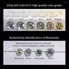 Cluster Rings On Sale 0.5-1CT Moissanite Ring Adjustable Size Beautiful Birthday Gift For Women Diamond Made In China