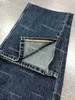 Женские джинсы Ksubi Jeans Designer Высокая талия прямая ствол снаружи щели Dembel Blue Denim Pants Женщина x0920