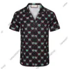 2023 Summer Men's Casual Shirts Designer Europe Hawaii Beach Tshirt Luxury Wid Down Collar Flower Print T Shirt Hip Hop Desi281s