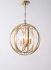 Amerikaanse Land Gouden Hanglampen Rerto Vintage Droplight Restaurant Eetkamer Hanglamp Voor Plafond Slaapkamer Casa Home Decoratie Glans Lamparas