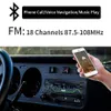 Universal Car Radio Audio 12-24V Truck Bluetooth Stereo Mp3 Player FM Mottagare 60WX4 med färgglada lampor AUX USB TF-kort Auto Kit227o