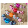 Jouets pour chiens à mâcher corde pour animaux de compagnie à mâcher boule d'os forme animale animaux de compagnie jouant noeud jouet coton dents nettoyage-jouets pour petit animal de compagnie-chiot Sn3106 Dr Dhczf