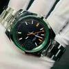 Erkek Rolaxs Watches Luxury Mens Watch Seri Serisi 40mm Safir Ayna Master 116900 Otomatik Mekanik Hareket Paslanmaz Çelik Su Geçirmez Exp Bilekleri HBET