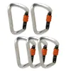 Carabiners Bulk Rock Climbing Carabiner Screw 28kn Camping Camping Caving Clips 230921