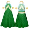 Anime Costumes Anime Fairy Tail Wendy Marvell Cosplay Costume Magic Shooter Wig Green Dragonscale Dress Woman Sexig Kawaii Carnival Party Suit