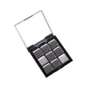 wholesale Packing Boxes Wholesale 9 Grids Empty Eye Shadow Box With Mirror Aluminum Black Palette Pans Makeup Tool Cosmetic Diy High Quality P Dhhdf