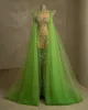 2023 ASO EBI Arabiska sjöjungfru Green Prom -klänning Sökare Evening Evening Formal Party Second Reception födelsedagsengagemang klänningar klänningar mantel de soiree zj387