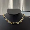 Pearl Necklace Designer Choker Letter C Halsband för kvinnor Lyxigt rostfritt stålhänge halsband smycken bröllopsfest tillbehör grossist