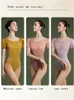 Stage Wear Ballet Bodysuit Dança Estudante Treinamento Ginástica Básico Feminino Adulto Arte Teste Voando Manga Calças Sh