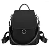 School Bags Casual Backpack Large Capacity Ladies Rucksack Multifunctional Portable Fashion Waterproof Lightweight For Weekend Vacation