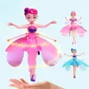 ElectricRC Flugzeug Magie fliegende Fee Prinzessin Puppe Spielzeug Himmelstänzer fliegende Schmetterling Pixie Puppen Infrarot-Induktionssteuerung Spielzeug für Mädchen Kinder Geschenk 230921