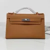 Bolso de mujer de primera generación Cordio de Kaily Luxury Bag, bolso cruzado de un solo hombro con capa superior Swift cuadrado de piel de vaca