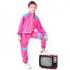 Costumes Anime pour enfants, Costume Hippie Disco unisexe, tenue de compétition de danse, de Baseball, Cosplay, robe de soirée fantaisie de carnaval