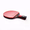 الجثث تنس الجثث عالية الجودة الخفافيش الكربون مضرب التنس مع المطاط pingpong paddle مقبض قصير المقبض التنس الطاولة