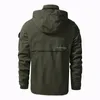 Men s jackor casual för techwear vindtät svartgrön militär bombplan last vårens höstkläder överdimensionerad 6xl 7xl 8xl 230921