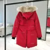 Piumini da uomo canadesi Parka giacche invernali da lavoro giacca da esterno ispessita moda calda per mantenere coppia cappotto d'oca trasmesso in diretta