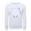 Men's Embroidered Sweatshirt Tiger Head Hoodie Casual sweatshirt Autumn and Winter clothing Clothing Tops Round neck Loose Casual Reflective Clothing spring