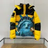 Erkekler Down Parkas Kuzey Yüz Ceket X Özgürlük Puffer Ceket Heykeli Erkekler Tasarımcı Gerçek Açık Rüzgar Yasağı Supre Me FW19 HAFTA 10 X BALTORO JACKET6BRK