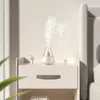 Vulkanisk formfuktare, vulkanisk atmosfärslampa Essential Oil Aromaterapi Machine, Ultrasonic Atomization, Home Bedroom Office Desk Humidifier Diffusor