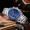 Mode Omeg horloge luxe ontwerper mega Quartz Bekijk een populaire quartz-stalen band op het Oujia Super Platform