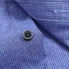 Herrklänningsskjortor Herrbambufiber sträcka avslappnad långärmad skjortor broderade standard-passform mjuk rynka resistenta knappar ner skjorta l230921