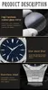 Wristwatches 5ATM Waterproof All Stainless Steel Luminous Hands Jewerly Frosted Relogios Masculino Man Quartz Watch