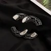 Designer-Schmuck-Inlay-Kristall-Perlen-Broschen, Marken-Buchstabe, vergoldetes Silber, Edelstahl, Kleidung, Anzug, Anstecknadel, Hochzeit, Valentinstag, Weihnachtsgeschenke, Accessoires