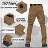 Men's Pants TACVASEN pantalon tactique poches zippées Safari vêtements hommes en plein air Cargo pantalon randonnée Combat pantalon Ripstops travail pantalon mâle 230921