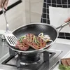 Pans Stainless Steel Skillet Nonstick Fry Pan Induction Compatible Scratch Resistant Abrasion-Resistant 26cm/28cm