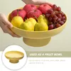 Dinnerware Sets Plastic Cake Containers Fruit Tray Serving Veggie Ceramic Bowl Decorative Holder White Pp