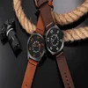 Fashion Unique Big Digital Mens Watches waterproof Quartz Clock Top Brand CURREN Leather Strap With Date Wristwatches Relojes231F