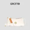 Grotto Kişisel Müzik Cinsiyetsiz Siyah Taş Çanta Küçük Fold Premium Hissediyorum Büyük Kapasite Bir Omuz Crossbody Moda All Maç