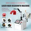 DHL free shipping Diode Laser machine Hair Loss Treatment Hair Regrowth Anti-hair loss therapy Hair Analyzer Led Salon Use Beauty Instrument