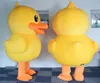 2.6m Inflatable Giant Duck Costume Mascotte Carnival Fancy Dress Furry Suit Plush Mascot Costume for Adult Women Man