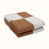 Новое модернизированное кашемировое дизайнерское одеяло с алфавитом, мягкая шерстяная щипцовая шаль, портативный теплый плед, диван-кровать, шерстяной вязаный плед