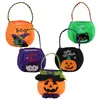 Sacs d'Halloween produits décoratifs sac à main rond Festival fantôme sacs cadeaux de bonbons pour enfants sac de citrouille LT543