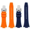 Bracelet en Silicone pour Tissot PRX série 40MM T137.407/T137.410, bracelet en caoutchouc de remplacement décontracté pour hommes
