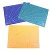 1 pçs 30 22cm a4 linhas de grade auto cura esteira de corte 3 cores artesanato cartão ferramentas costura tecido couro papel board1288a