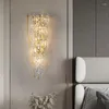 Wall Lamp Modern Style Long Sconces Led Applique Black Bathroom Fixtures Swing Arm Light Bed Head