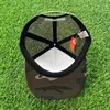 Cappellini da baseball di marca alla moda Cappellino da camionista a tesa piatta resistente al sole Sp Hero Mesh